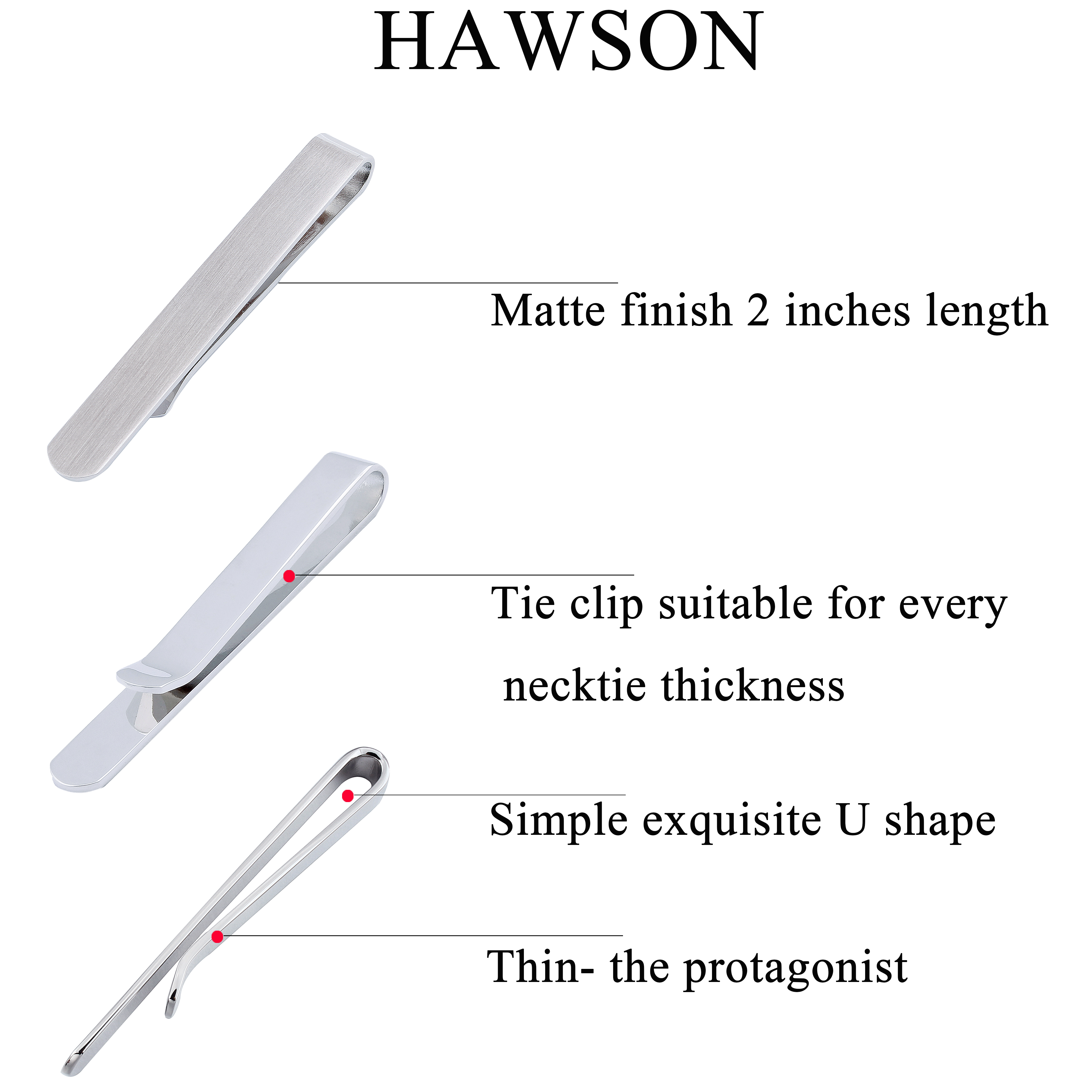 Мужской комплект зажимов для г – обзор и цена Tie Bar Set Gift