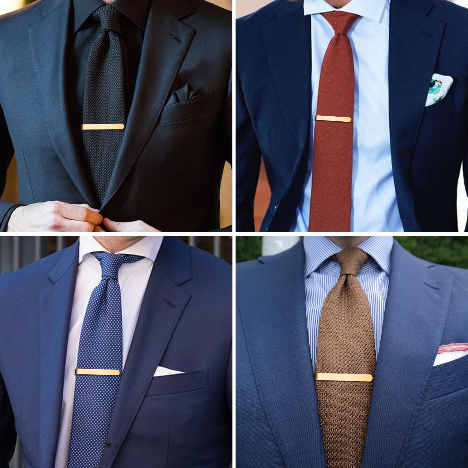 Мужской комплект зажимов для г – обзор и цена Tie Bar Set Gift