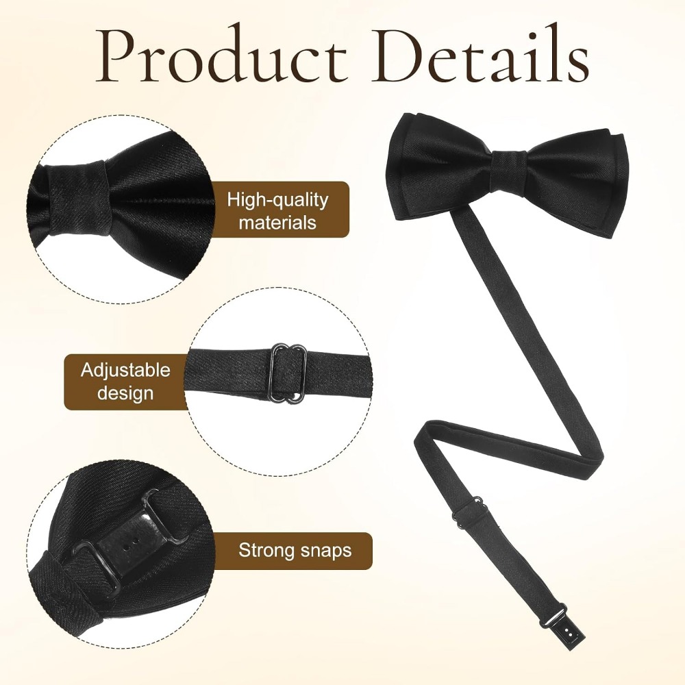 Мужские галстуки-бабочки, набо – обзор и цена Bow Tie Pre Tied