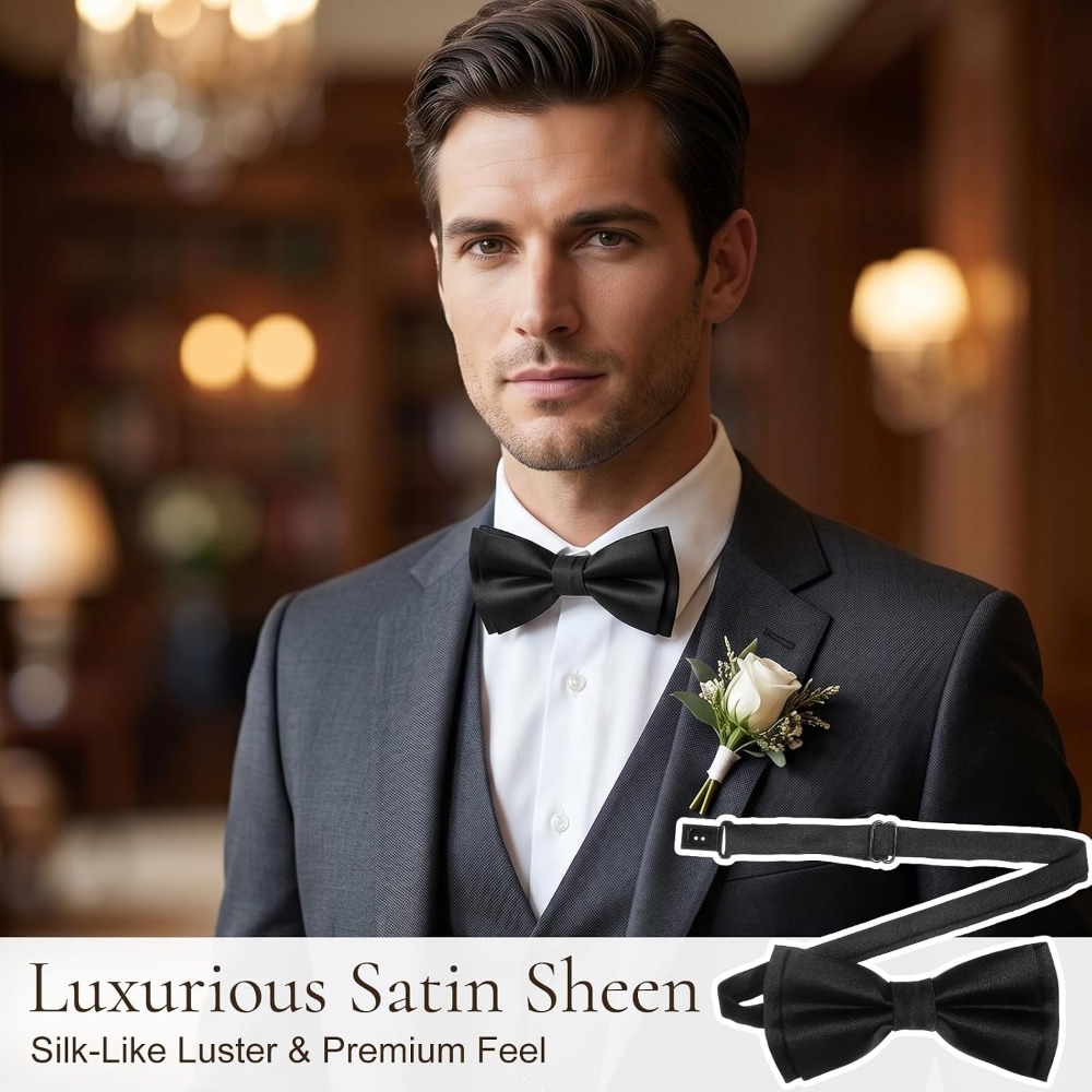 Мужские галстуки-бабочки, набо – обзор и цена Bow Tie Pre Tied
