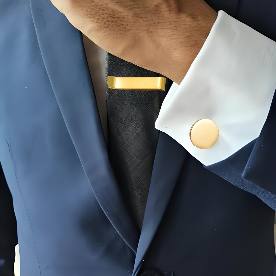Freeteeme новые модные запонки – обзор и цена Tie Bar Set Gift