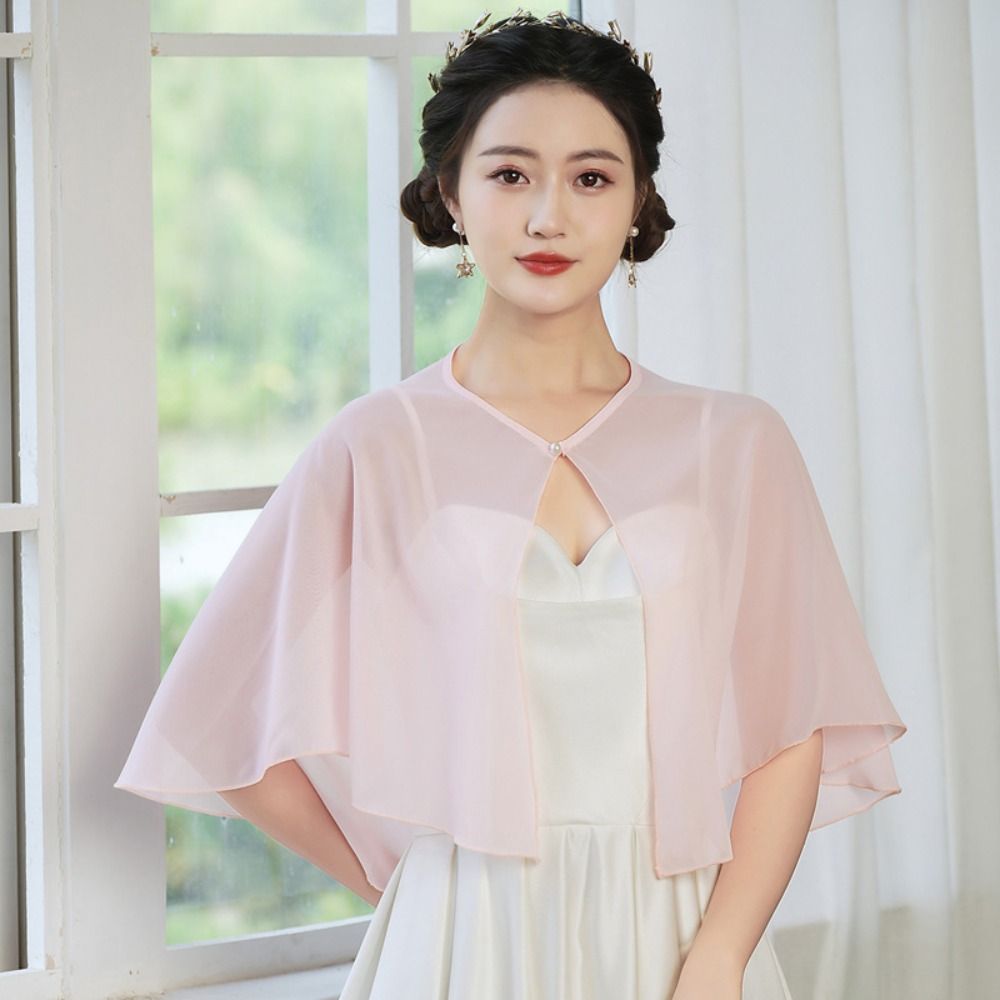 Винтажная прозрачная шифоновая – обзор и цена Stole Wedding Shawl