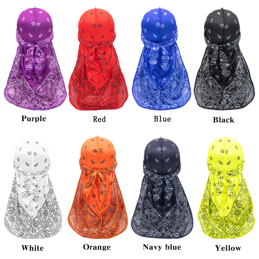 Шелковый шарф-тюрбан унисекс,  – обзор и цена Bandana Doo Rag