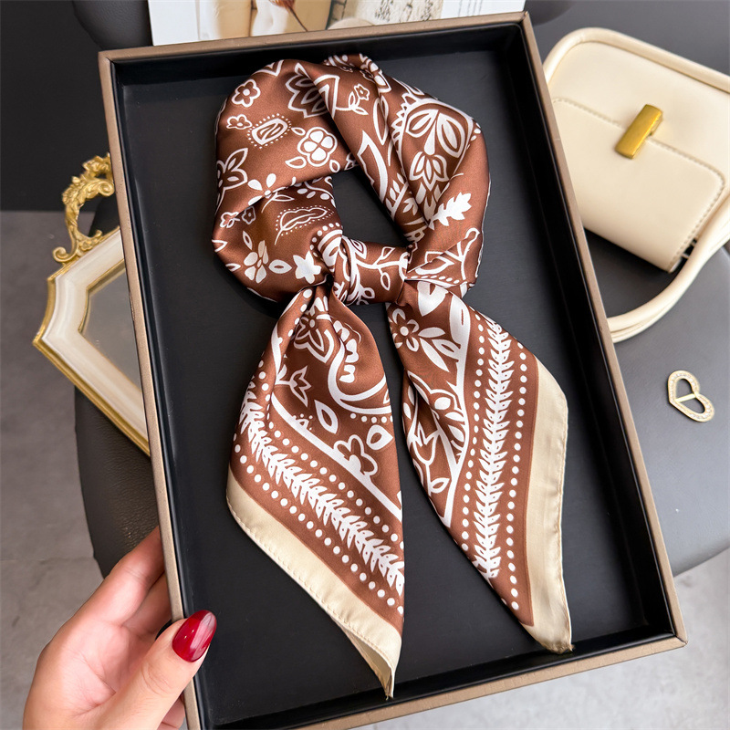 Шелковый платок с принтом кешь – обзор и цена Silk Neck Scarf