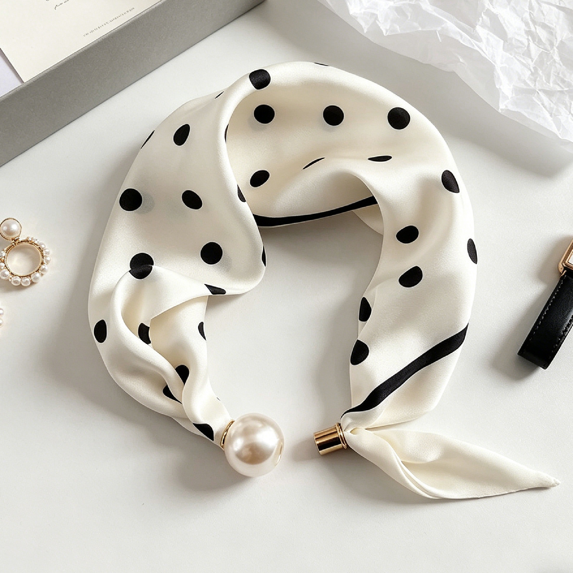 Элегантные шикарные шарфы с же – обзор и цена Ascot Neck Scarf