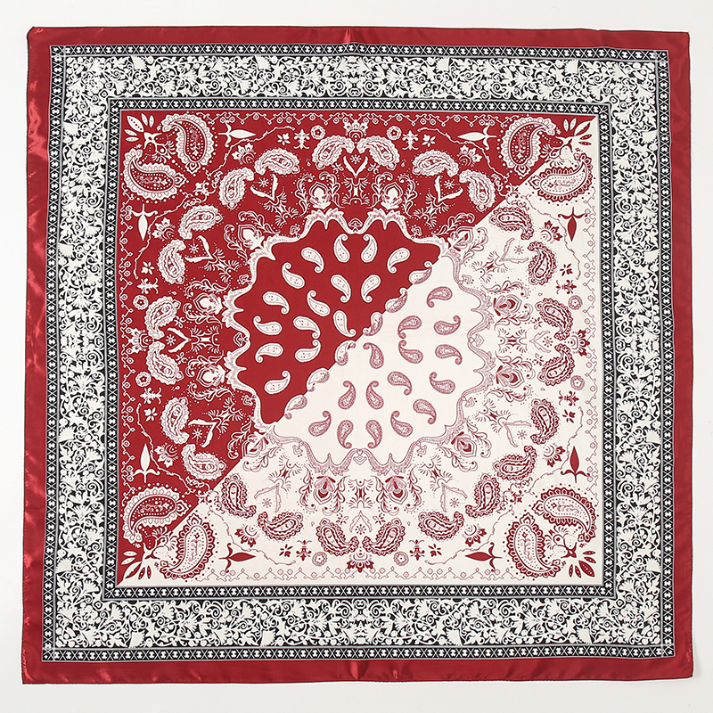 Атласный квадратный шарф, женс – обзор и цена Silk Neck Scarf