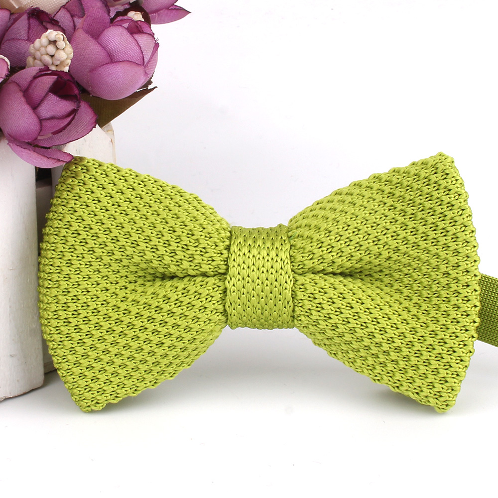 Новинка мужской однотонный вяз – обзор и цена Bow Tie Pre Tied