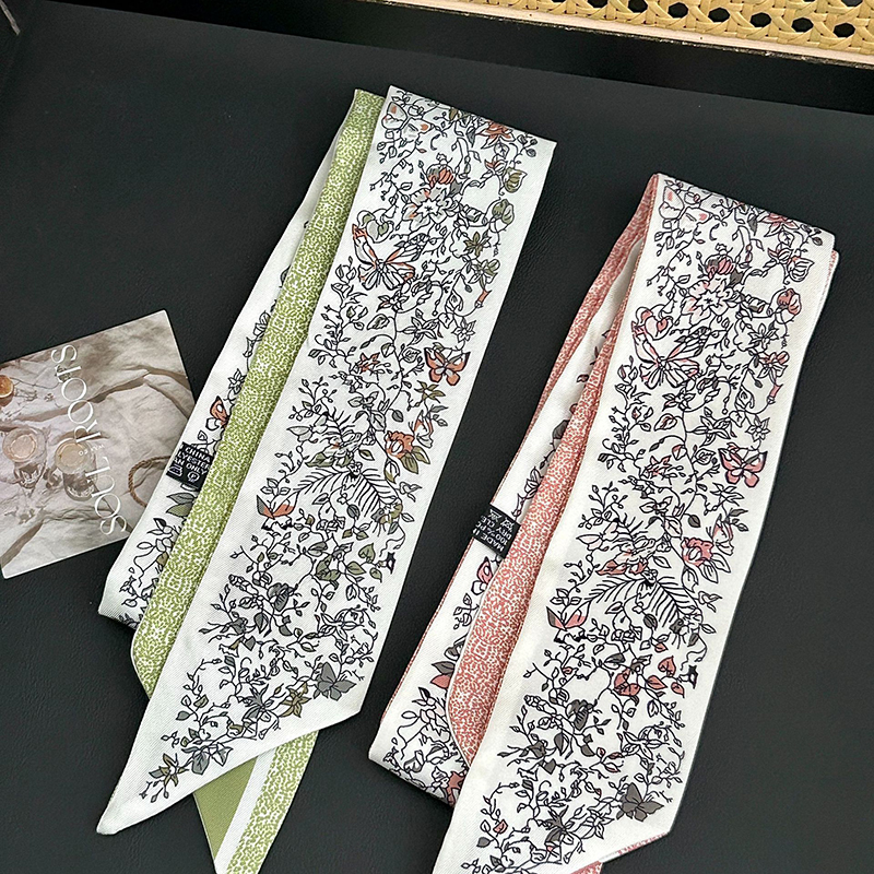 Новый люксовый шелковый шарф 2 – обзор и цена Silk Neck Scarf
