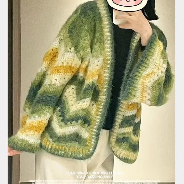 Пряжа из градиентной шерсти и  – обзор и цена Woven Scarf Blanket