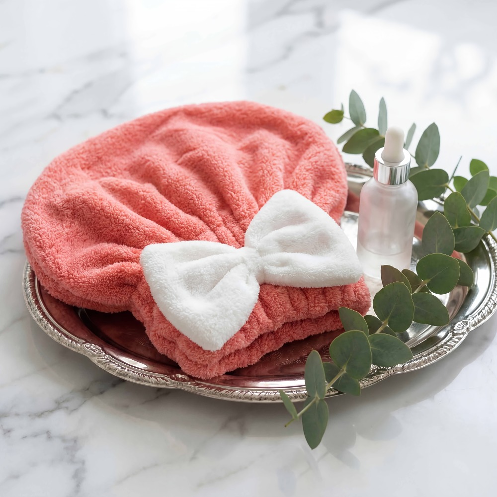 Шапочка для сушки волос из мик – обзор и цена Head Wrap Turban
