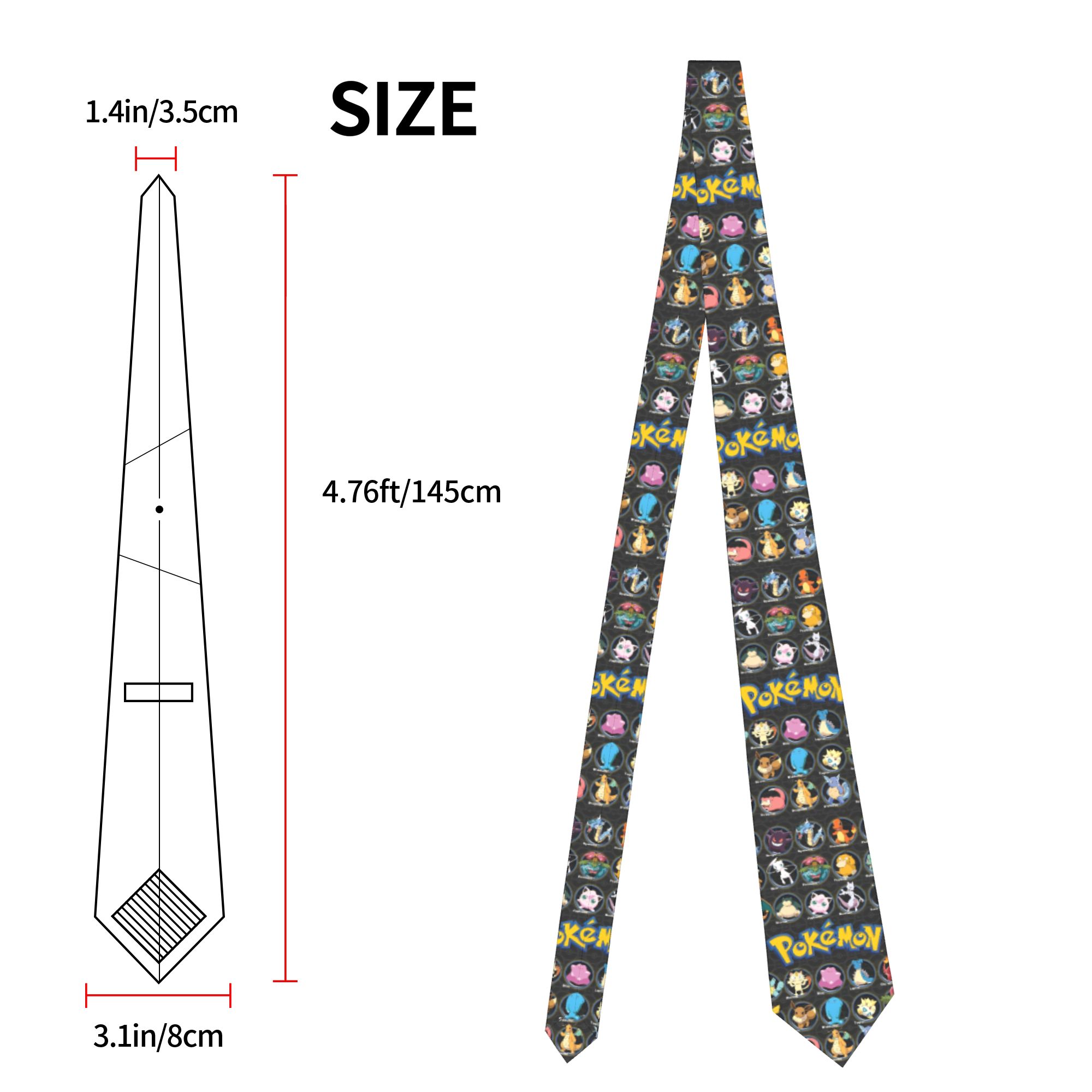 Галстуки с персонажами мультфи – обзор и цена Skinny Tie Men