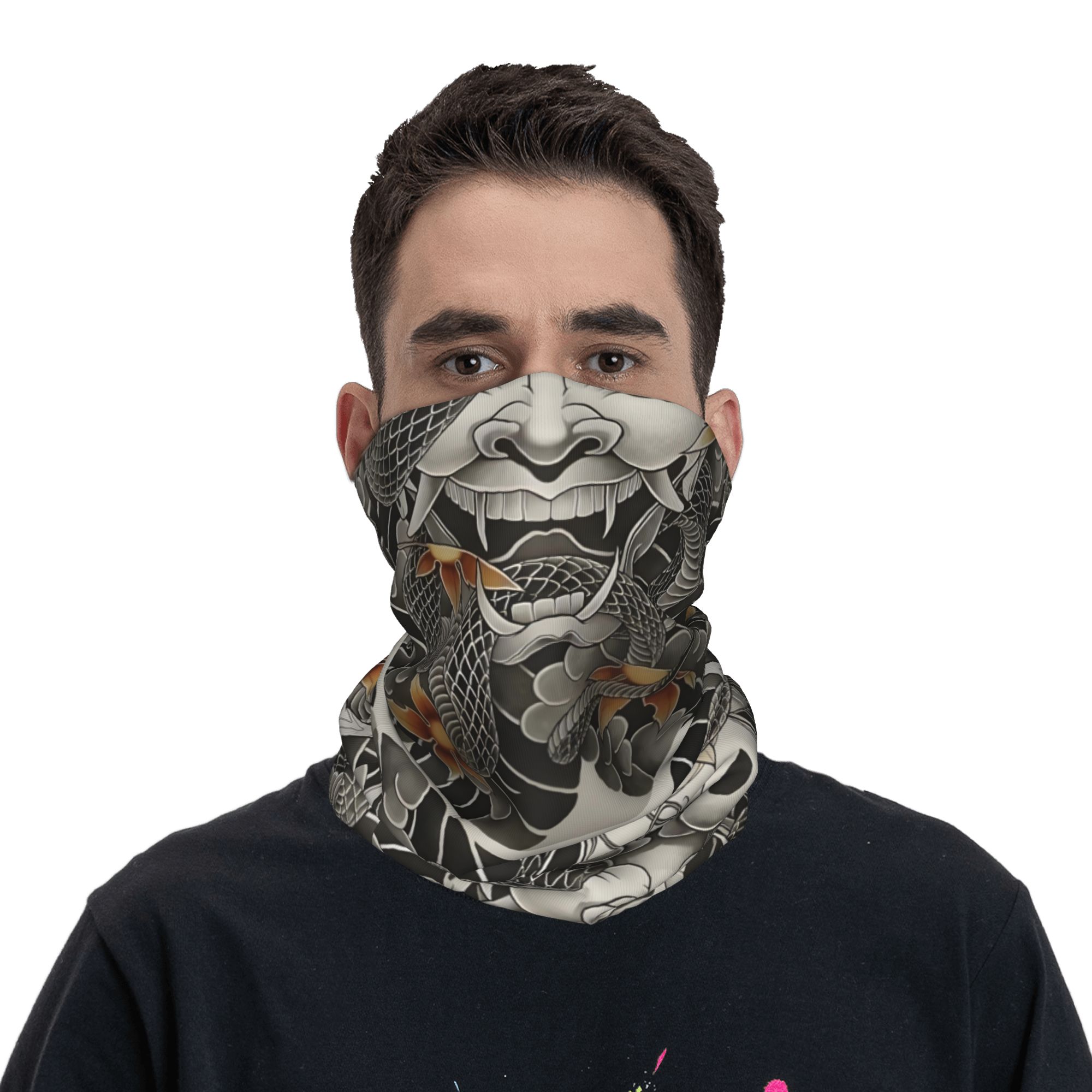 Бандана на заказ Samurai Oni D – обзор и цена Neck Warmer Tube