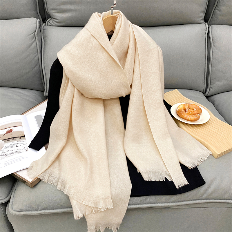 Зимний шарф для женщин, кашеми – обзор и цена Woven Scarf Blanket