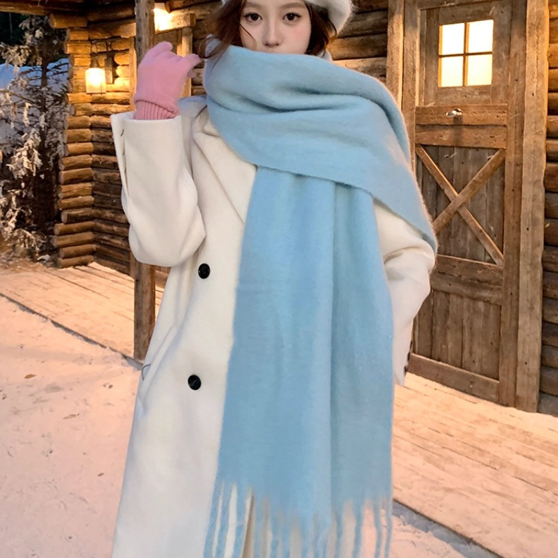 Зимний шарф для женщин, кашеми – обзор и цена Woven Scarf Blanket