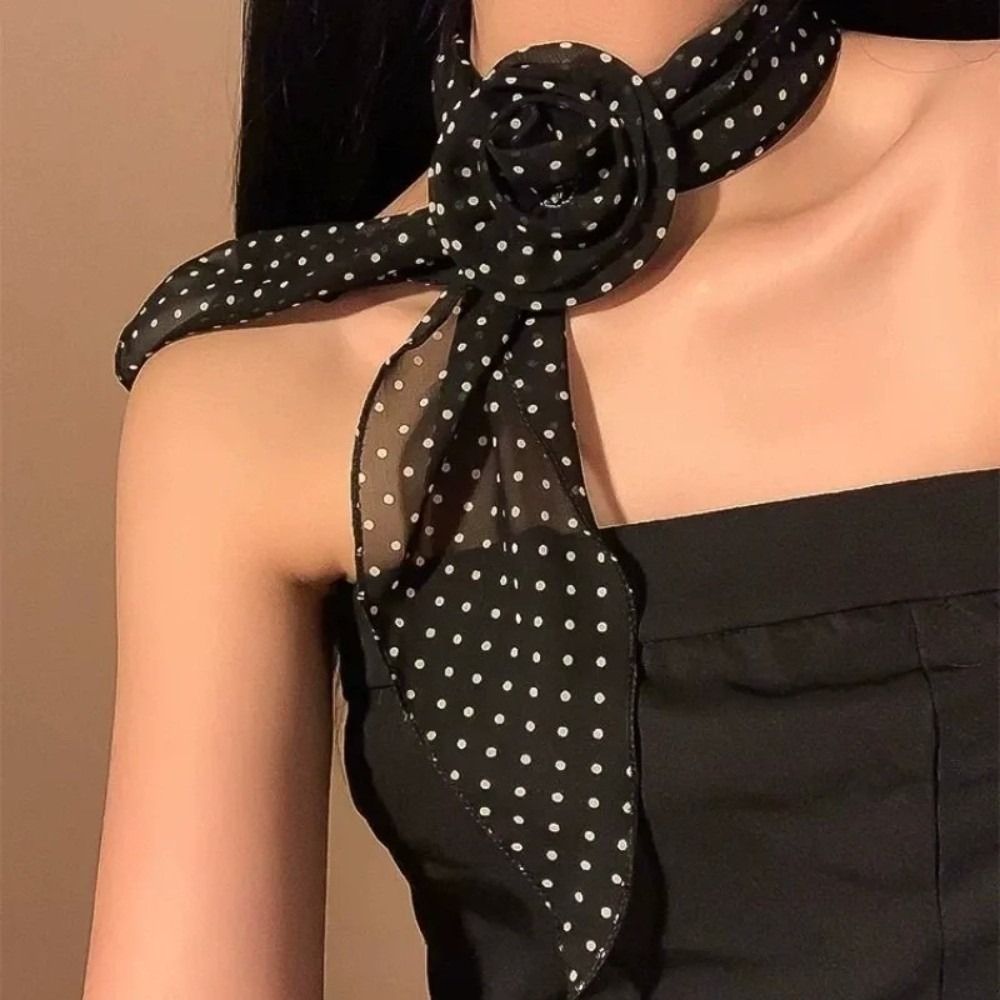 Новый съемный шифоновый длинны – обзор и цена Ascot Neck Scarf
