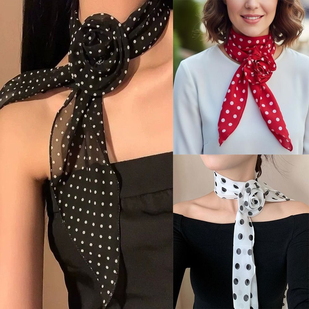 Новый съемный шифоновый длинны – обзор и цена Ascot Neck Scarf