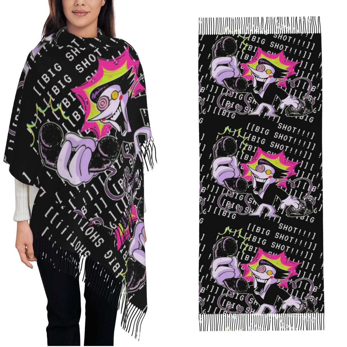 Deltarune шаль для женщин зимн – обзор и цена Pashmina Wrap Large