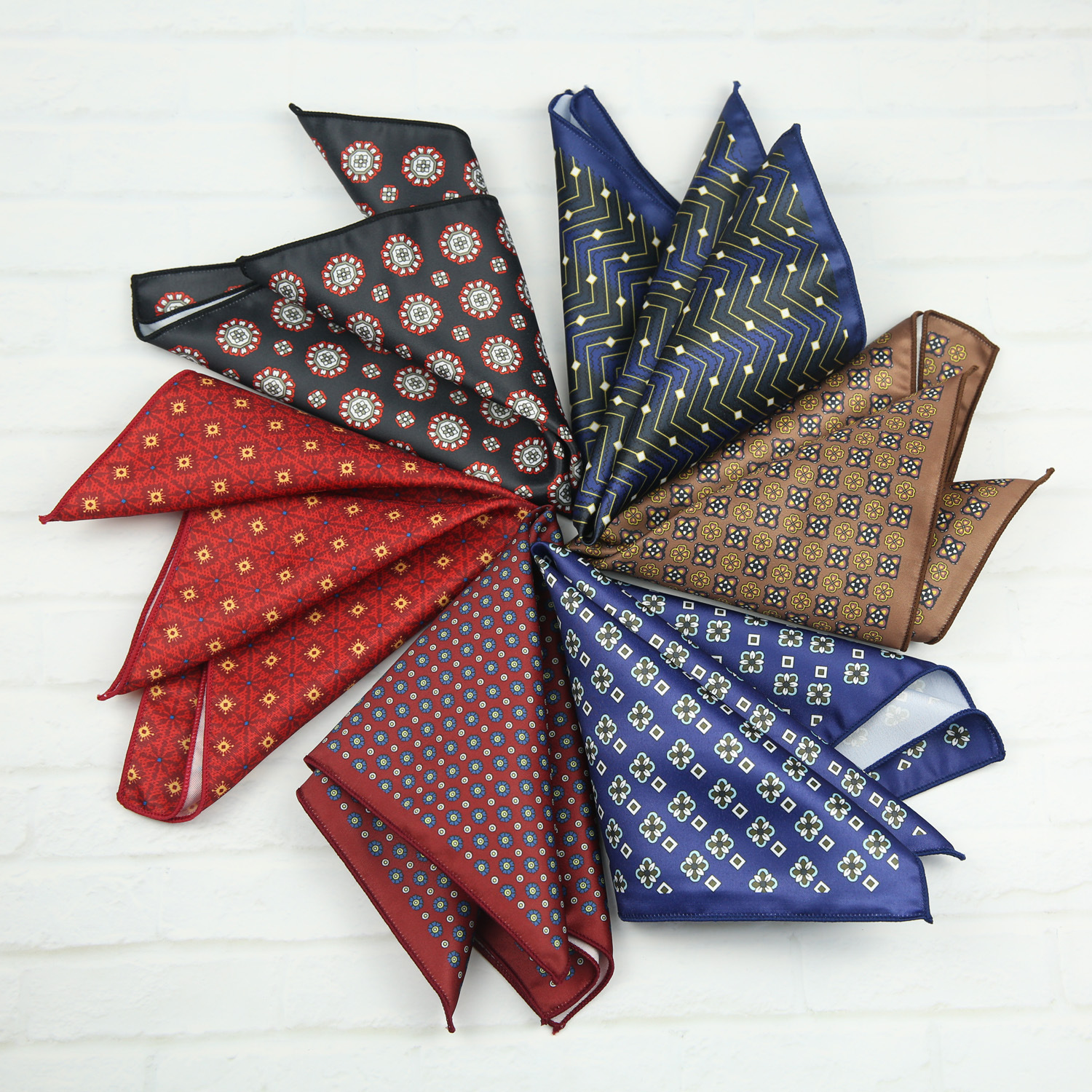 2026 Роскошный шелковый платок – обзор и цена Pocket Square Set