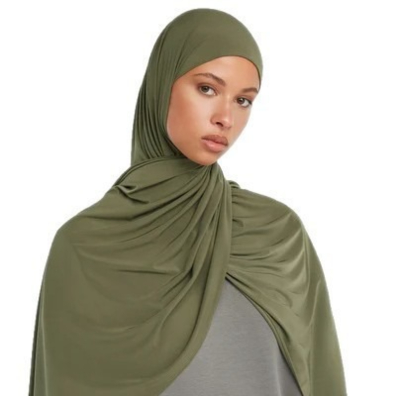 Премиум-хиджаб D9 из жидкого д – обзор и цена Head Wrap Turban