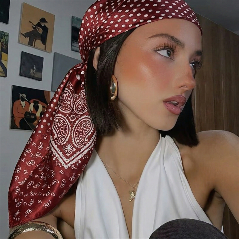 Шелковый платок 90 см класса л – обзор и цена Scarf Silk Square