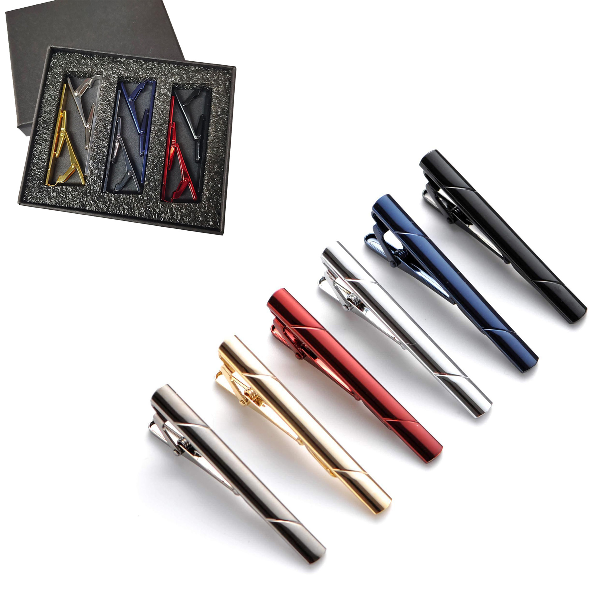 Металлические зажимы для галст – обзор и цена Tie Bar Set Gift