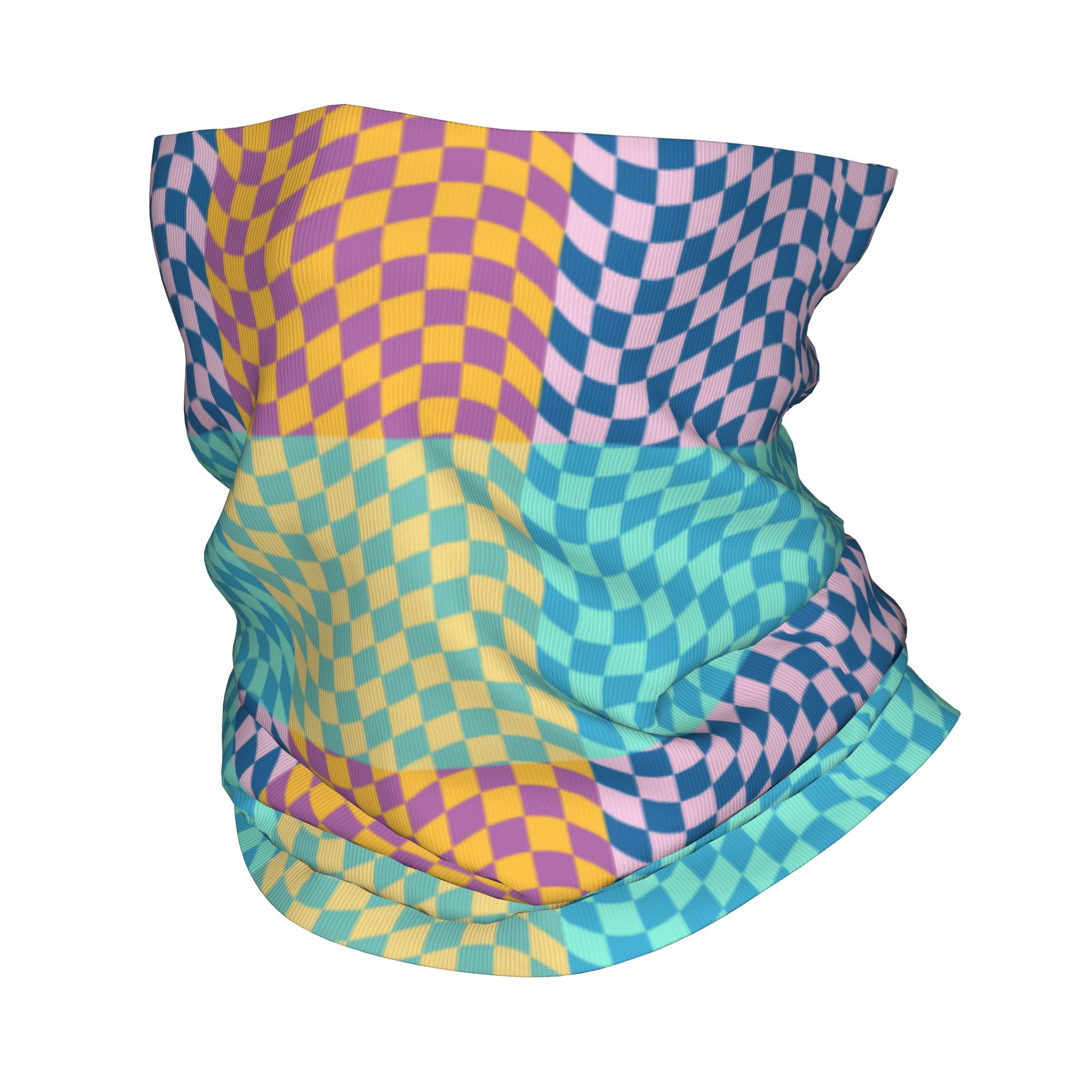 Цветная клетчатая бандана на з – обзор и цена Neck Warmer Tube