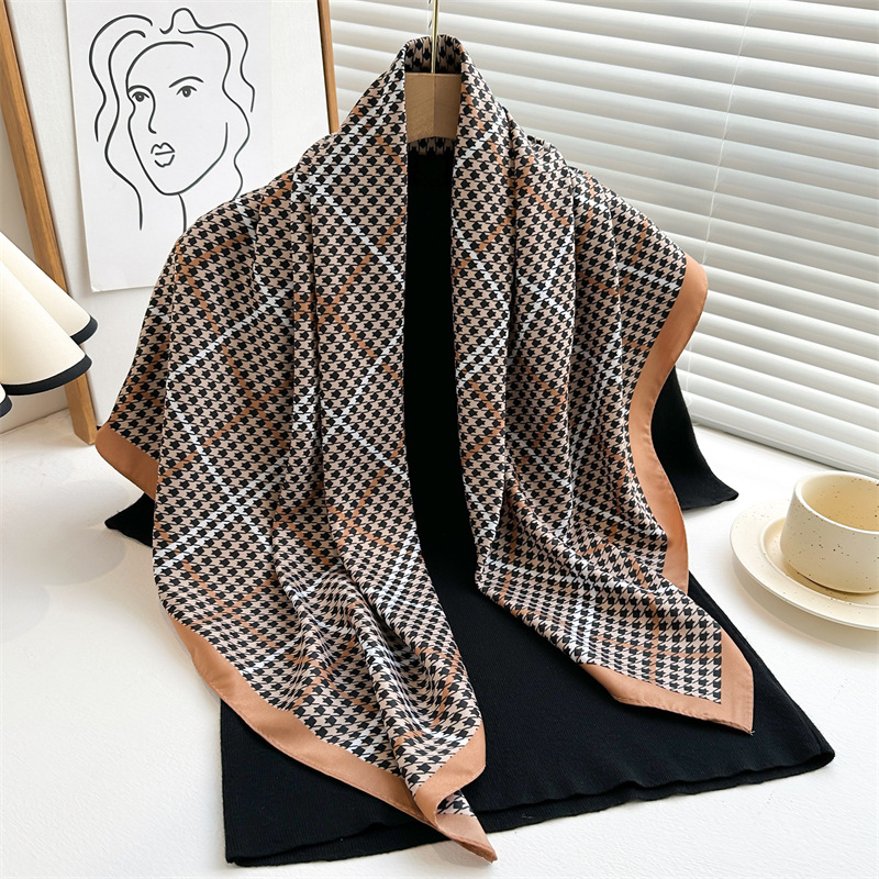 Новый летний квадратный шарф и – обзор и цена Silk Tie Striped
