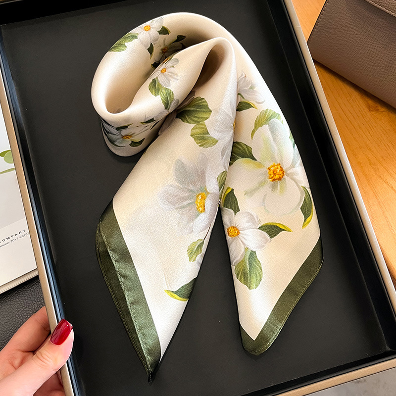 Роскошный 100% Шелковый квадра – обзор и цена Ascot Neck Scarf