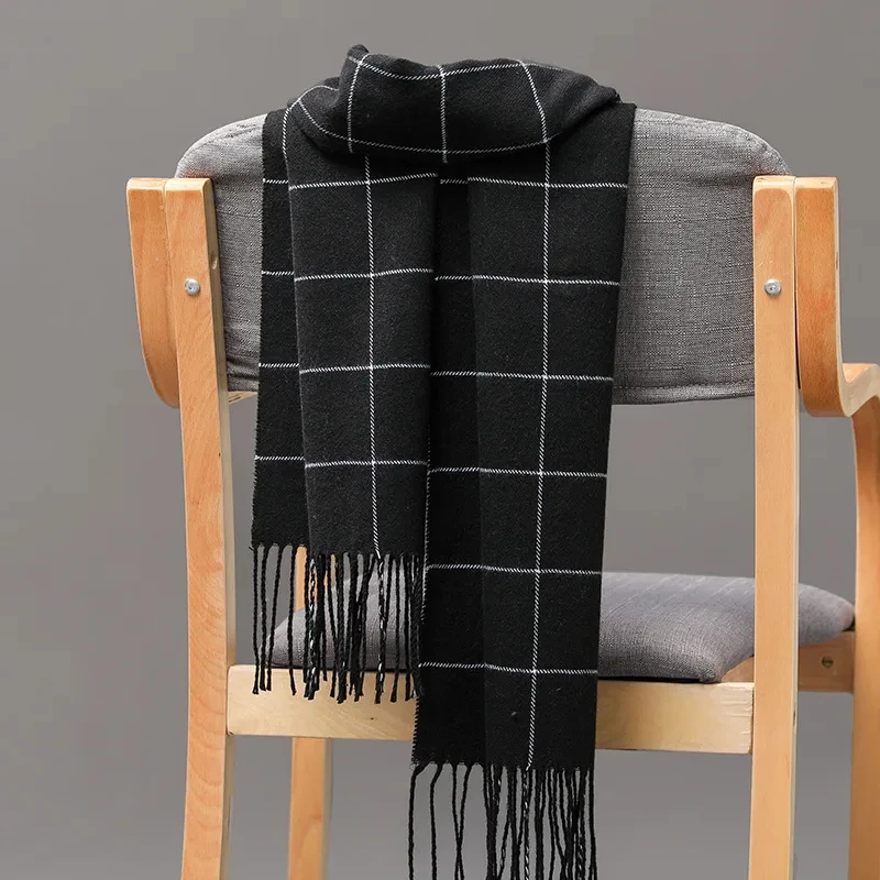 Новинка 2024, зимний мужской ш – обзор и цена Muffler Men Wool
